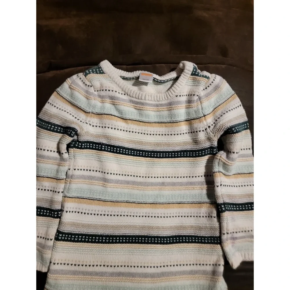 Gymboree‎ all spruced up striped sweater dress size 5